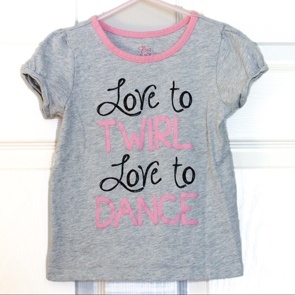 🌸4 for $16🌸 Children’s Place Love to Twirl Tee Shirt in Size 4T